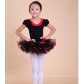 2015 nuevos niños bailando ropa tutú vestido de niña negro cisne ropa de baile de ballet